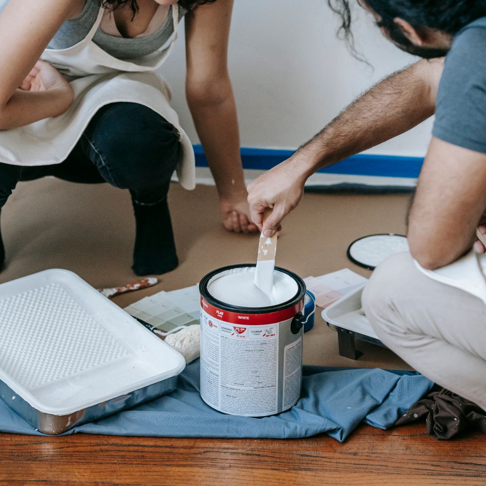 Painters and Decorators in Colindale — clean edges cut in around trim and sockets