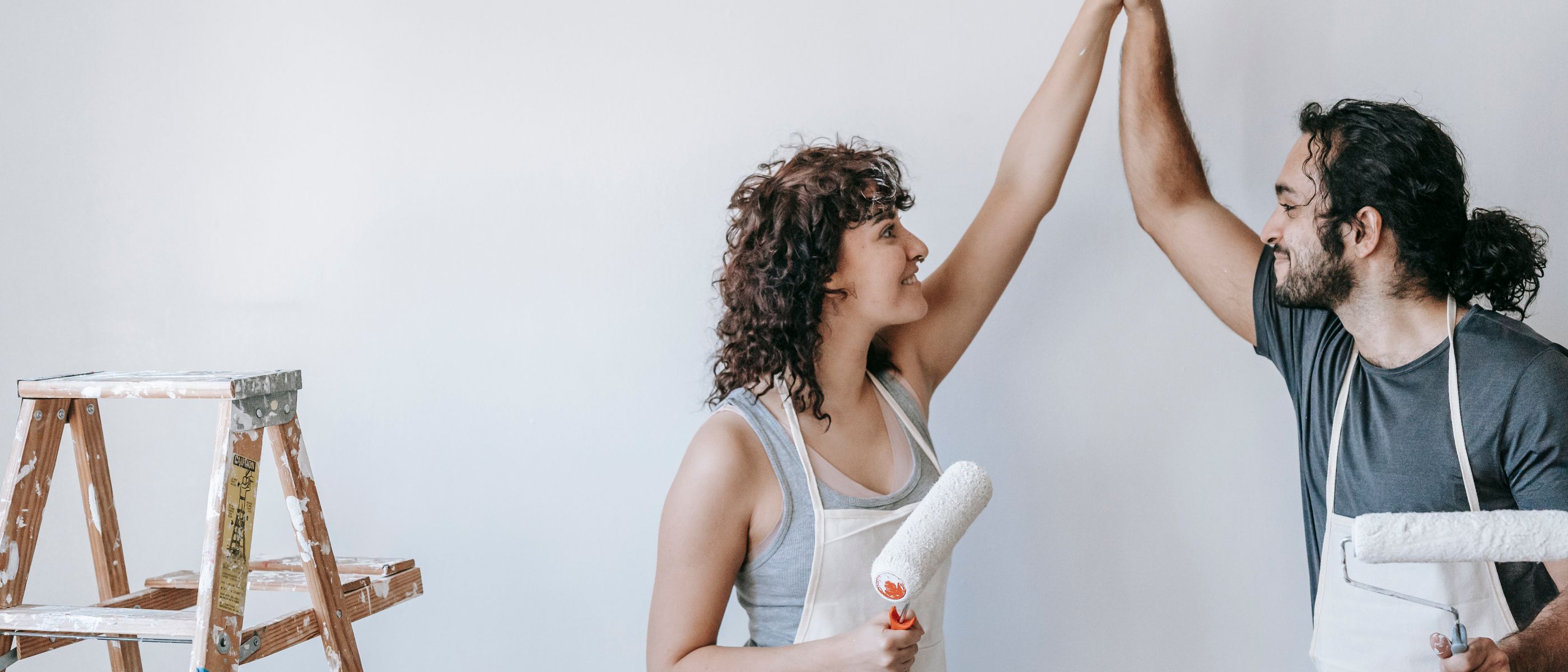 Plastering and Skimming in Wallington — walls rolled to an even, flat finish