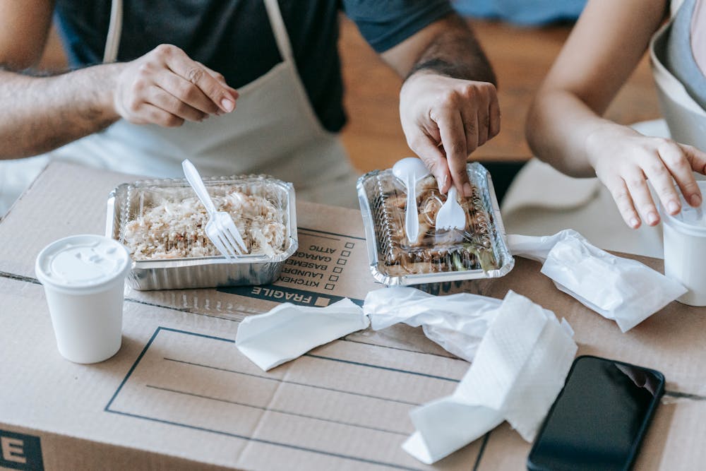 make vacuum-sealed meals for camping