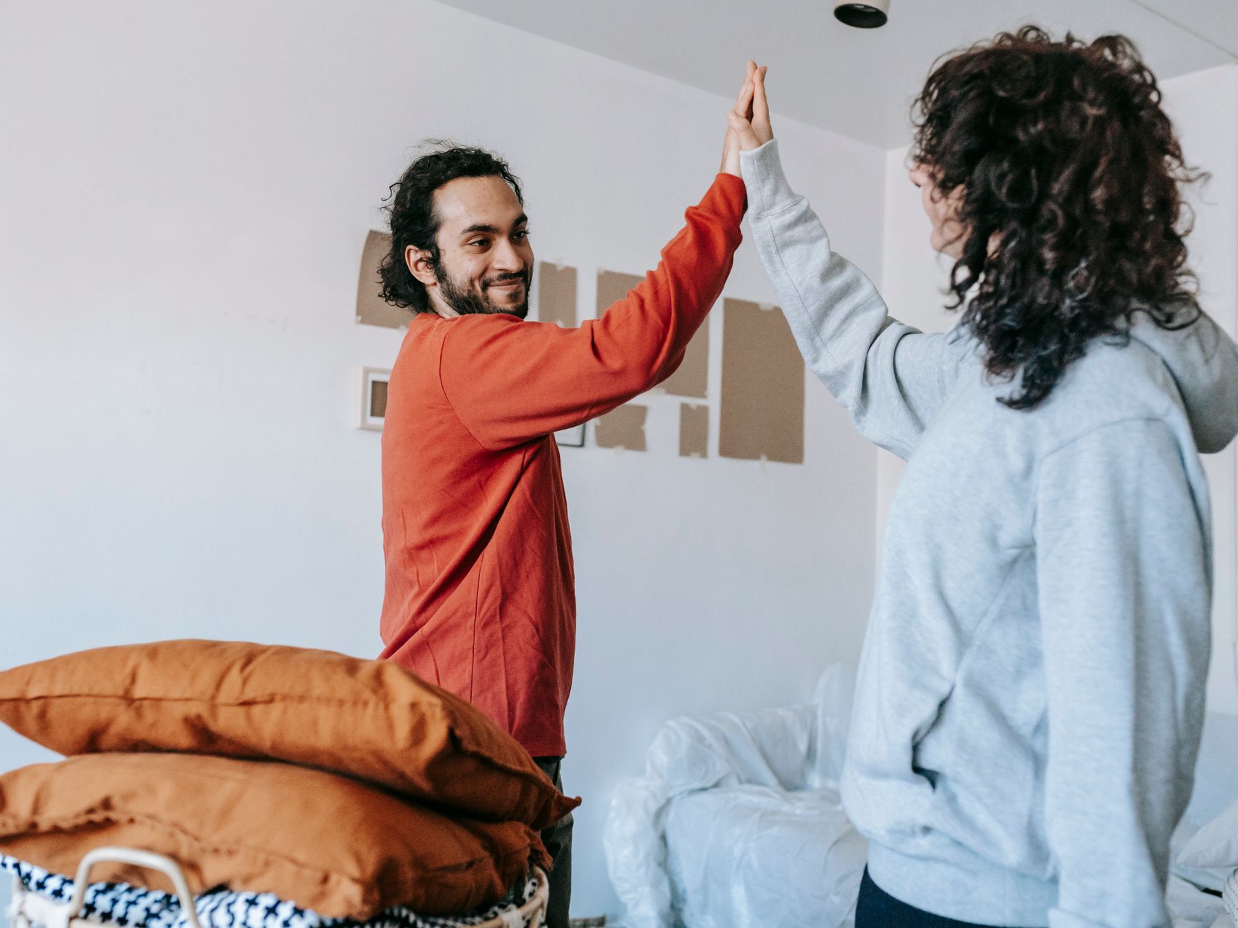 Primrose Hill — professional movers carrying furniture on a house move