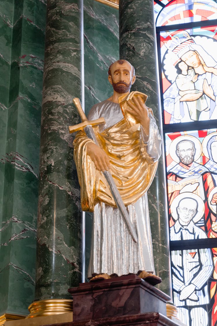 A Statue Of St. Paul