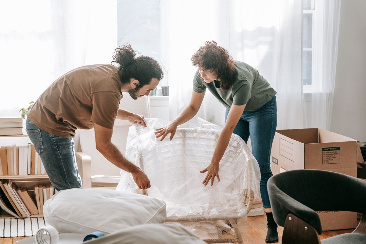 flat moves in Fulham — Flat Moves in Fulham — the working end of the job