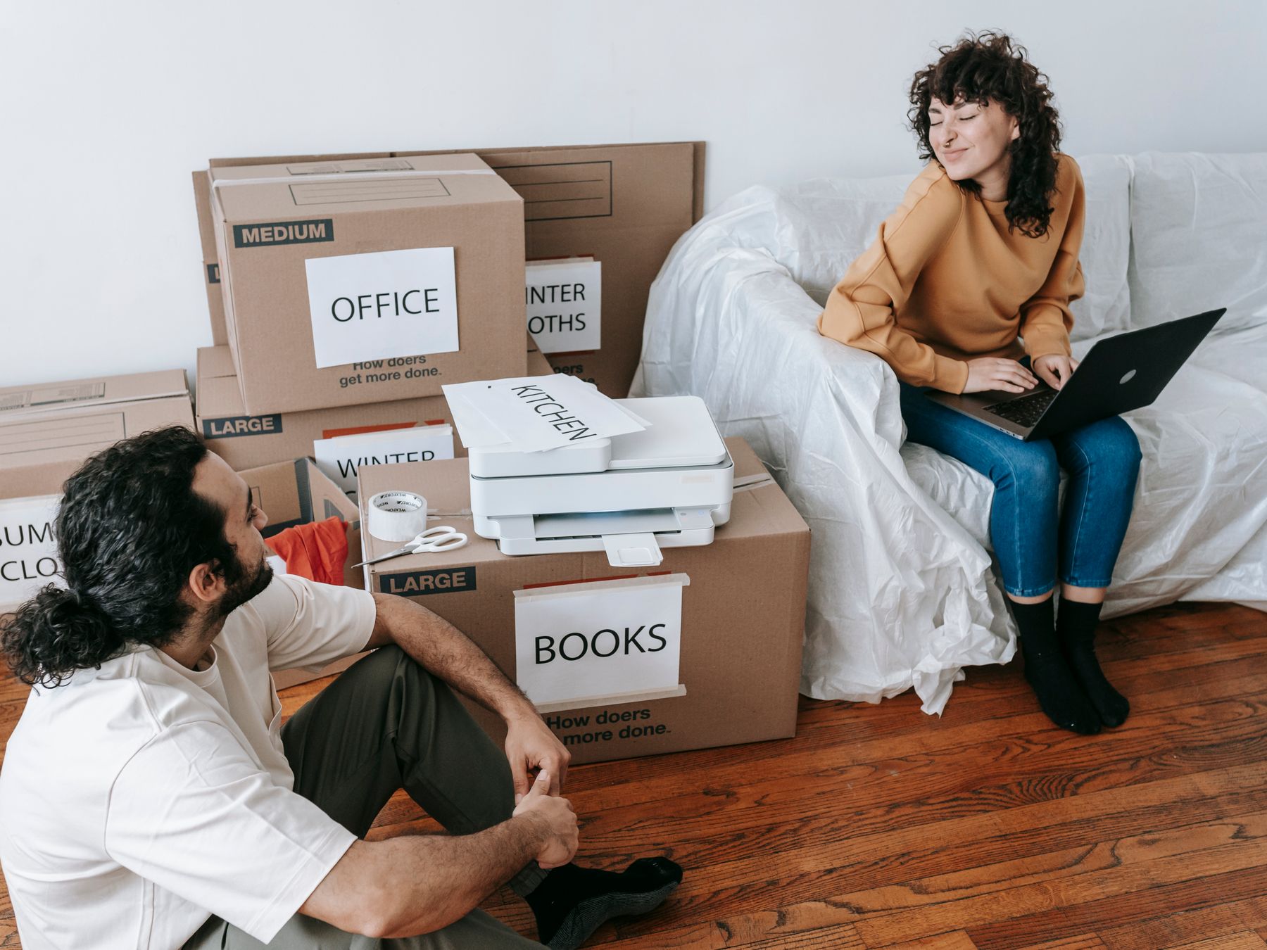 Small Dole — professional packers wrapping and boxing belongings
