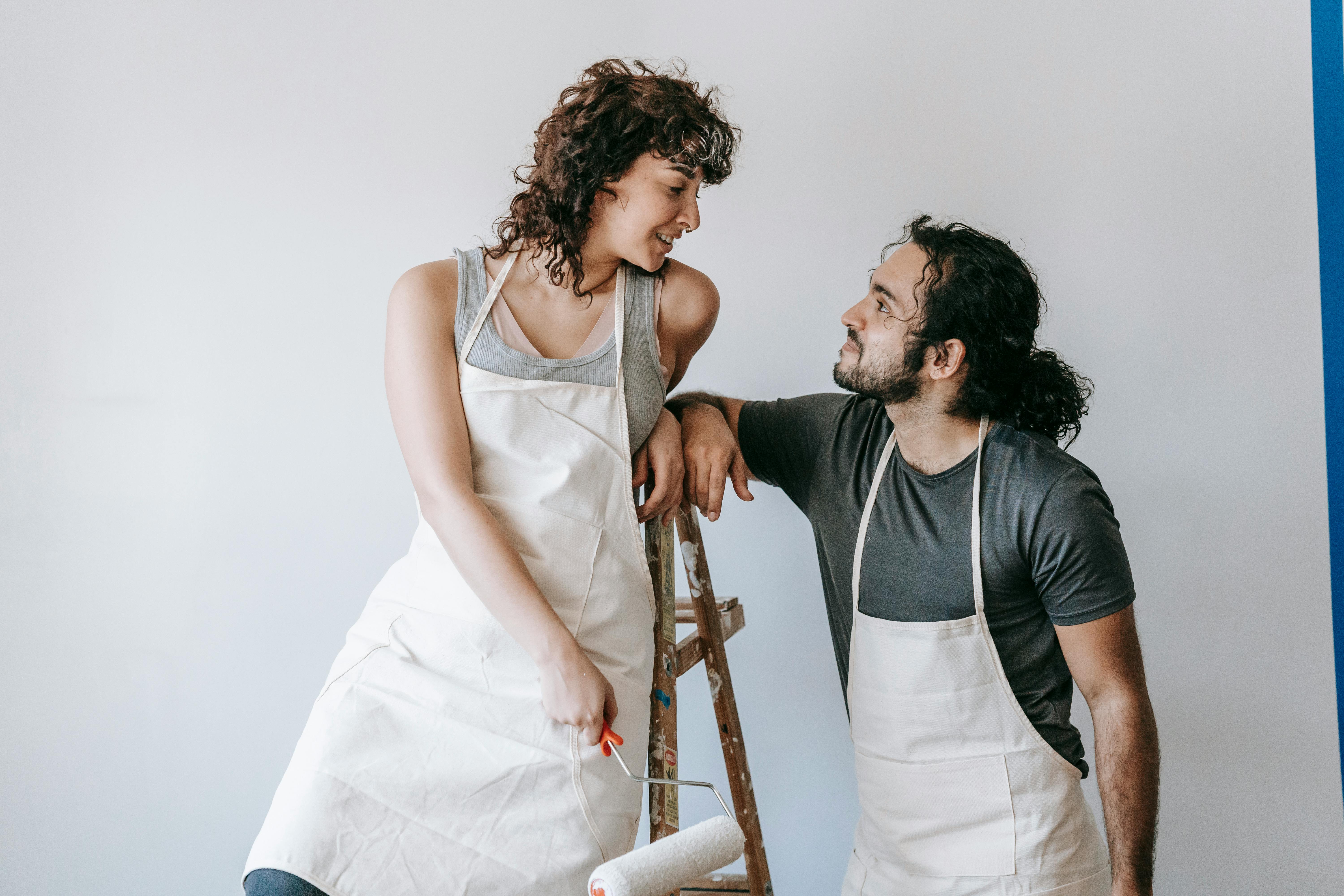 Modern office interior with excellent signage