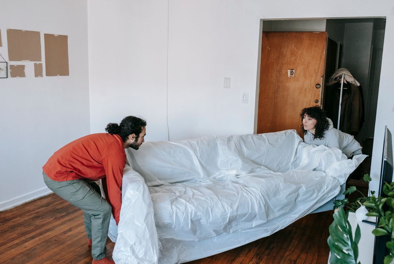 Packing services Blendon — removals work in progress