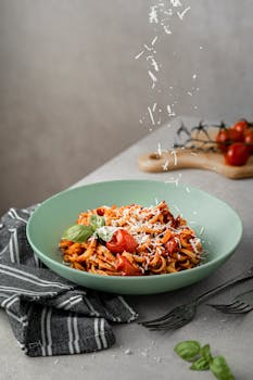 cooked pasta image