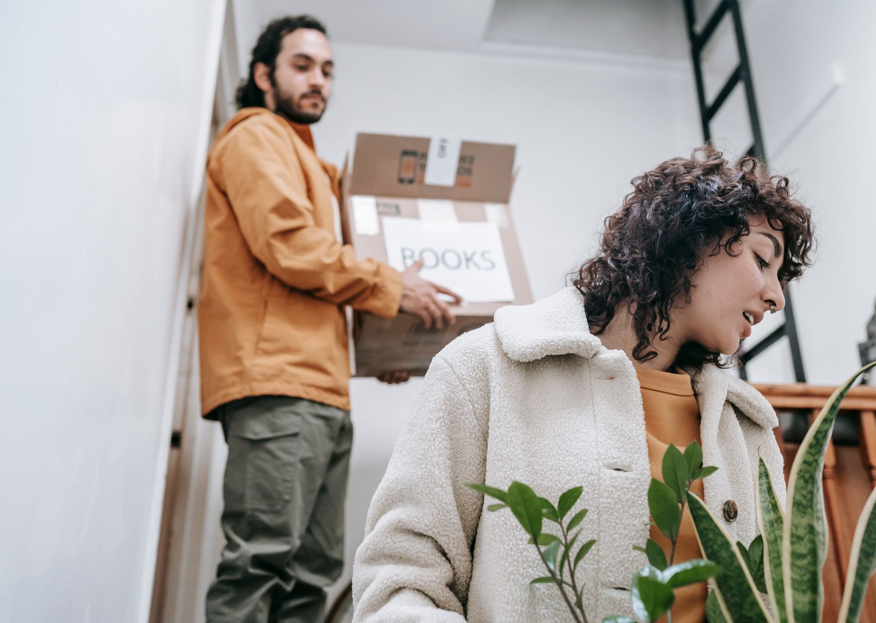 Removals and storage in Cross Hands — crew wrapping and loading on moving day
