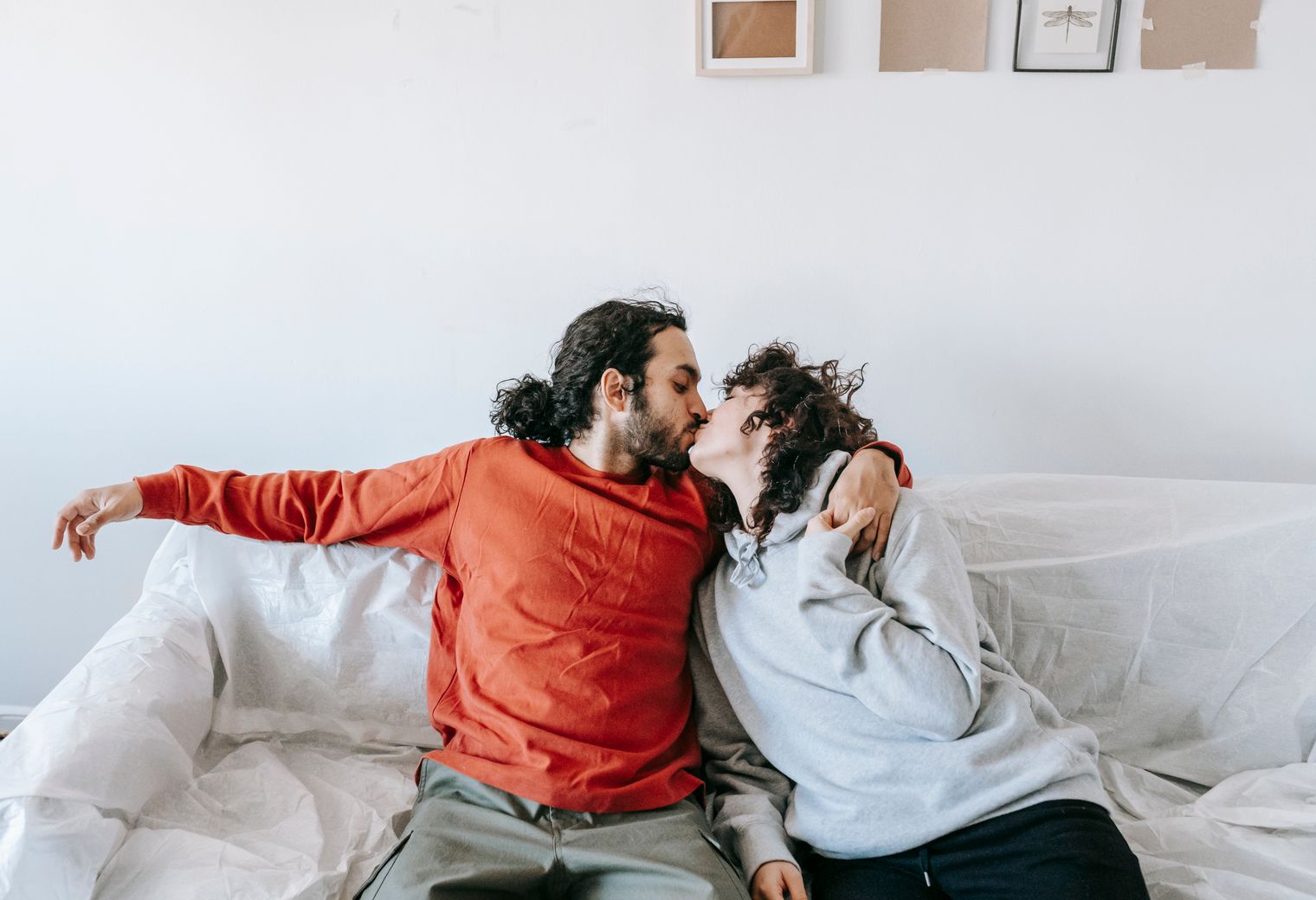 Detling — professional movers carrying furniture on a house move