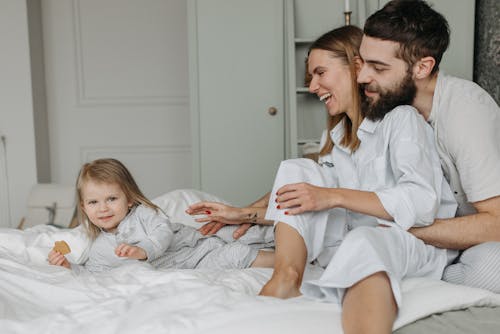 Free A Happy Family  Stock Photo