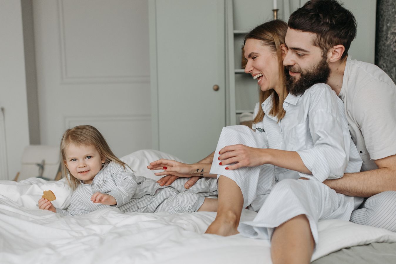 Cozy morning in a relaxed pajama set