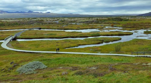 경치, 늪, 아이슬란드의 무료 스톡 사진