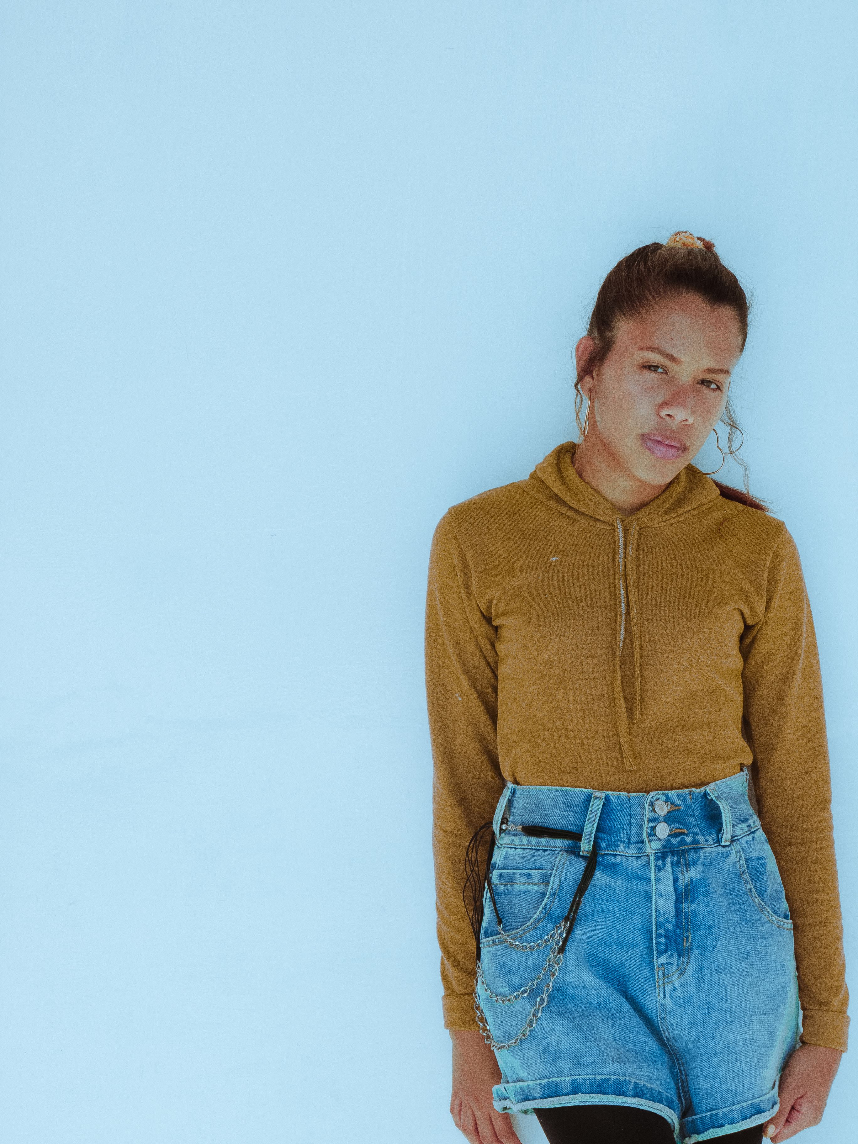 Short en jean