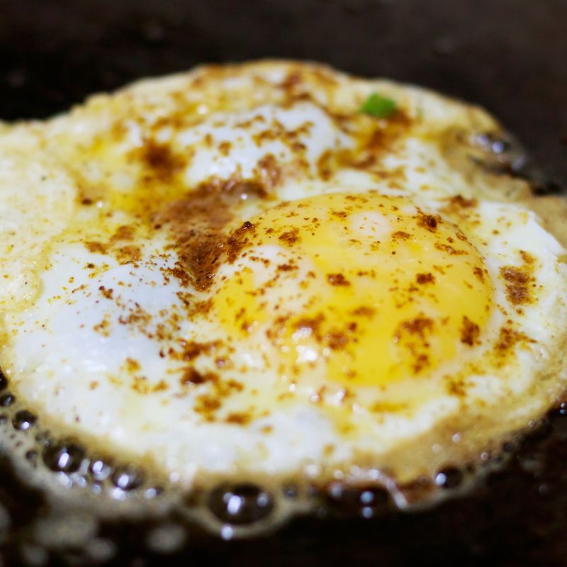 Sunny-Side Up Fried Eggs