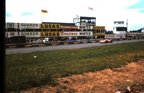 Racing Car on the Road