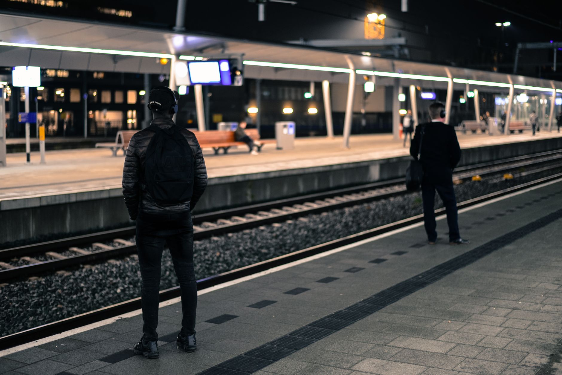 Hollanda'da demiryolu rayları