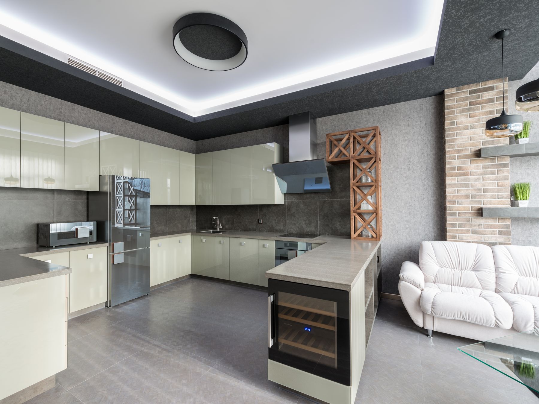 Kitchen Spraying in Norbury — a freshly painted, spotless finish