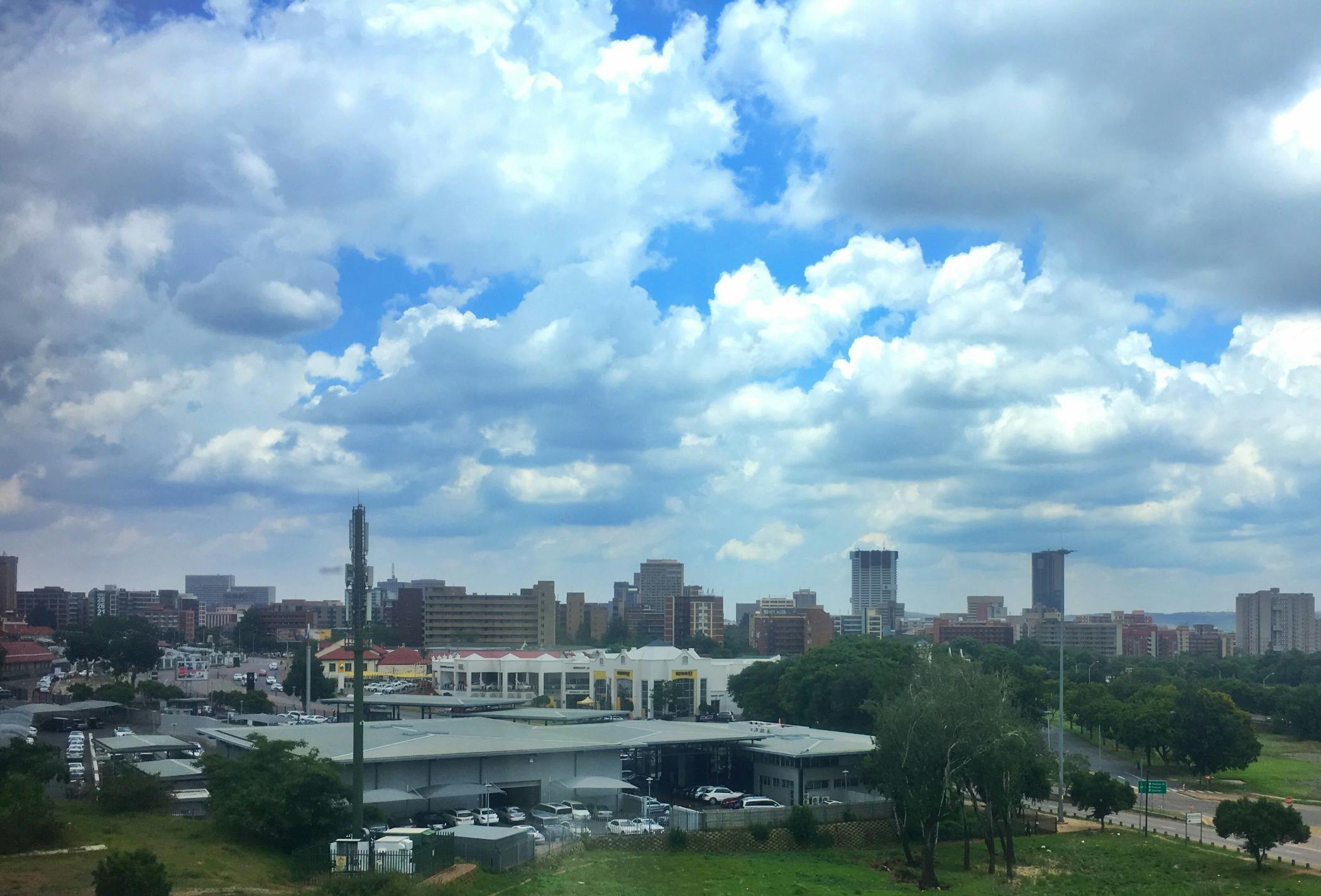 Free stock photo of africa, city, clouds