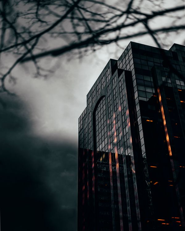 High Rise Balck Gold Building Photograph of a Black High-Rise Building · Free Stock Photo