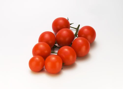 Free stock photo of cherry tomatoes, close up view, food