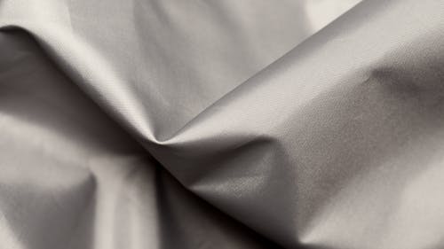 A Gray Fabric with Crumple