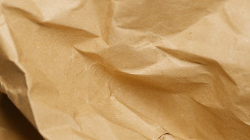 Free Crumpled Brown Paper Stock Photo