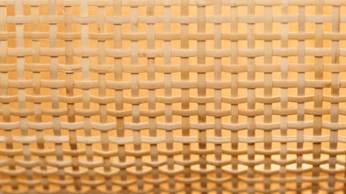 Close-Up Shot of a Wicker Basket