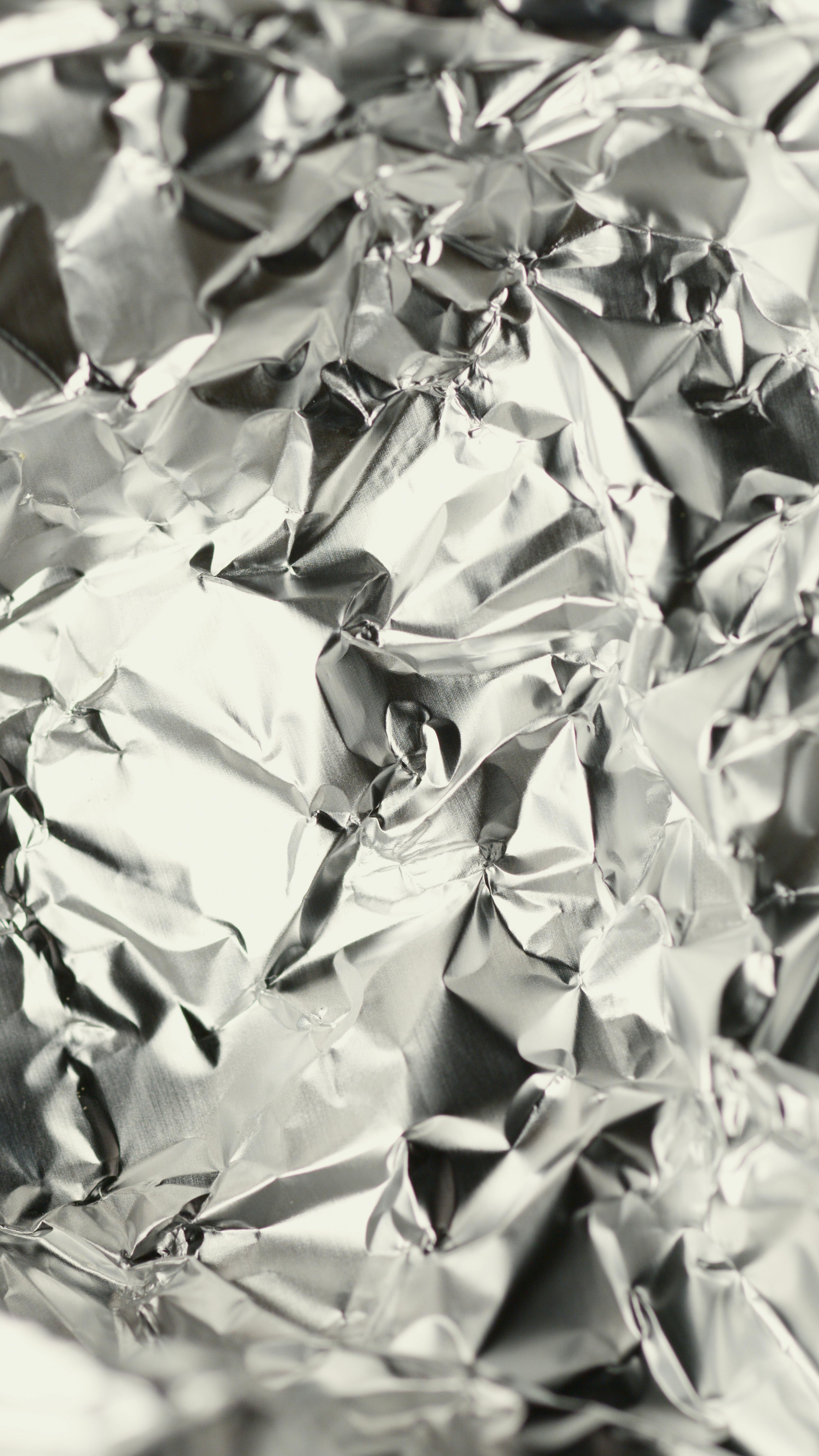Aluminum Foil Stock Photo - Download Image Now - Foil - Material