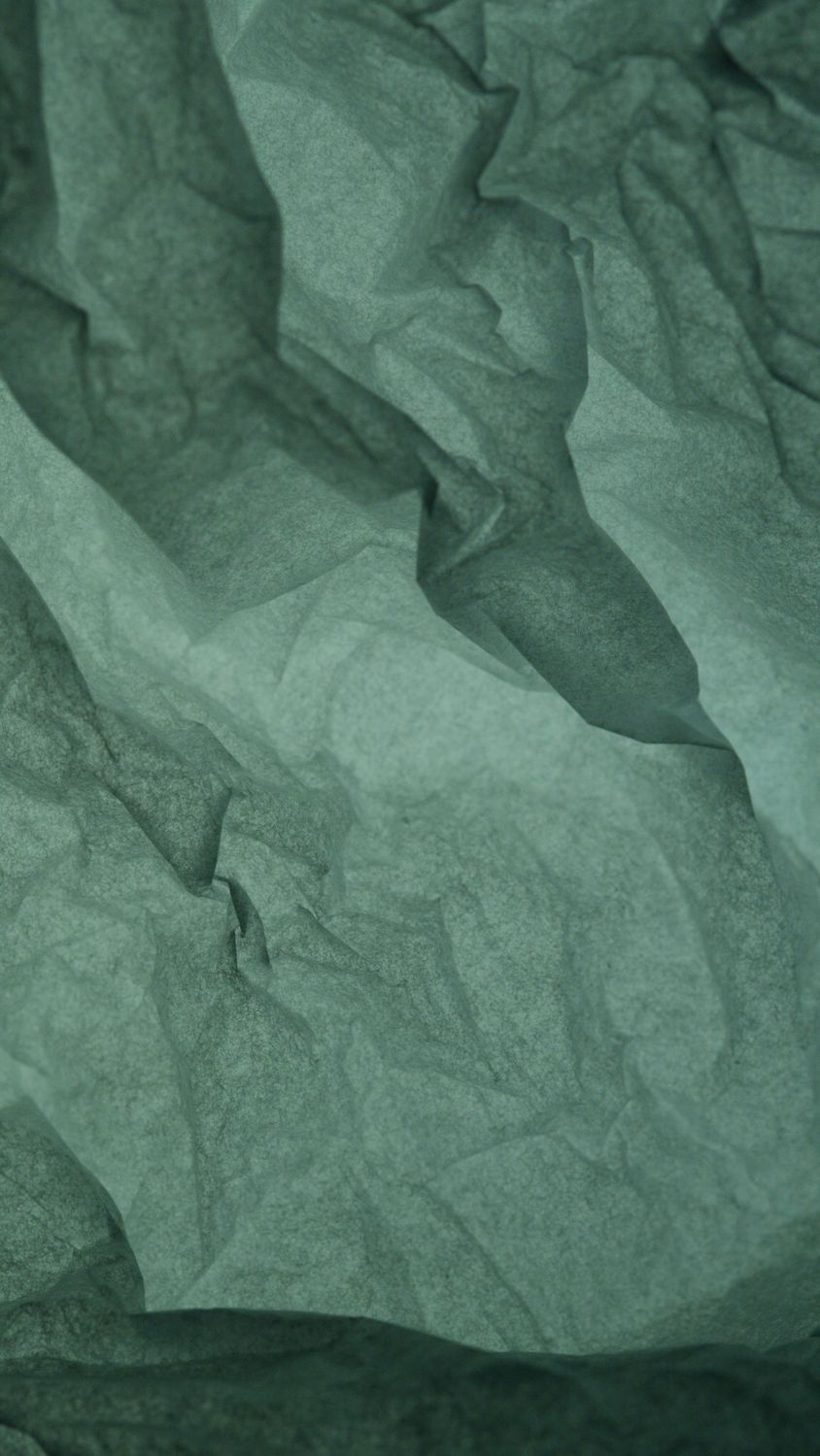 Green Ribbled Paper Green Crumpled Paper · Free Stock Photo