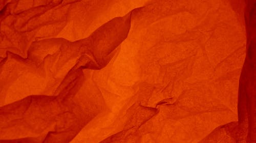 Photograph of Red Crumpled Paper