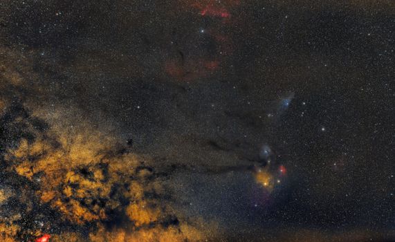 A breathtaking image of stars and nebulae captured in deep space, showcasing the galaxy's beauty.