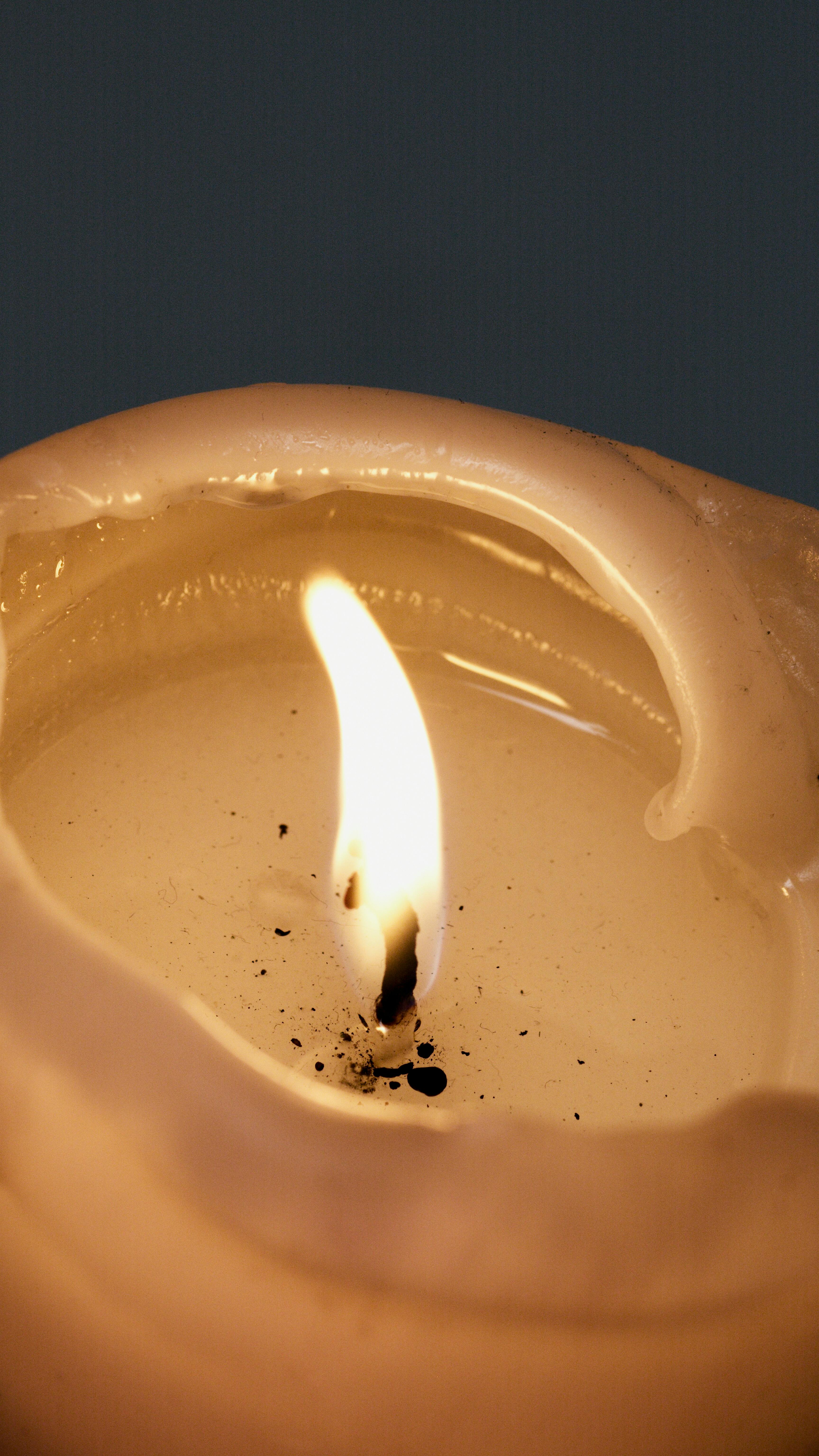 close up photo of a lit candle