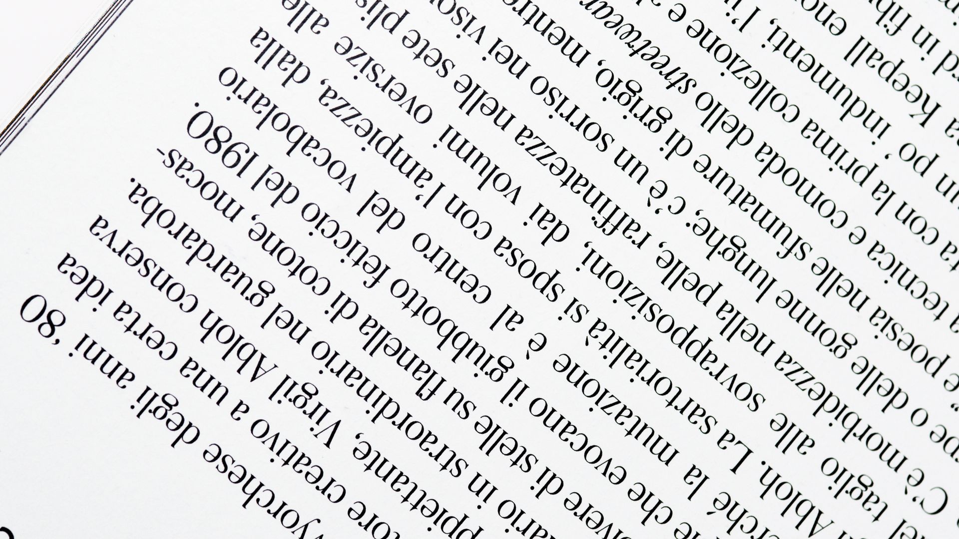White Sheet of Paper with Text