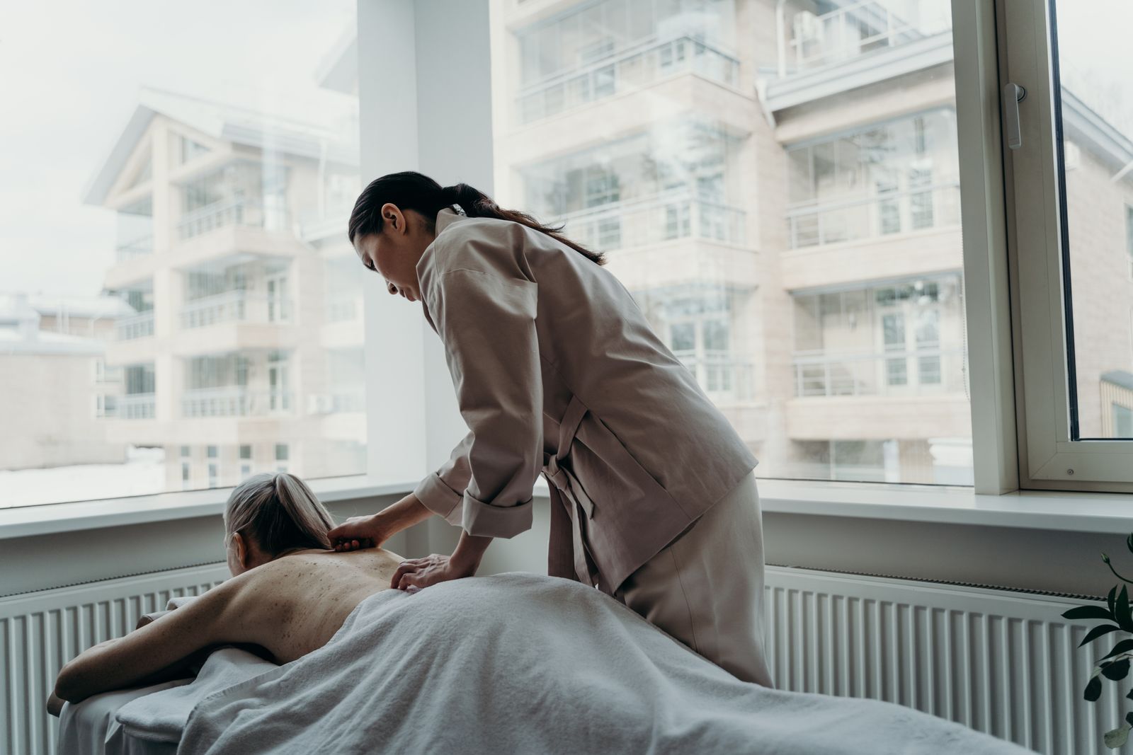 Medizinische Rückenmassage