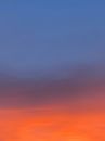 Colorful sky in evening time