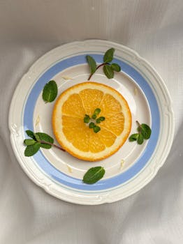 Orange twist image