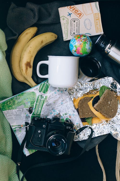 Photograph of Travel Items