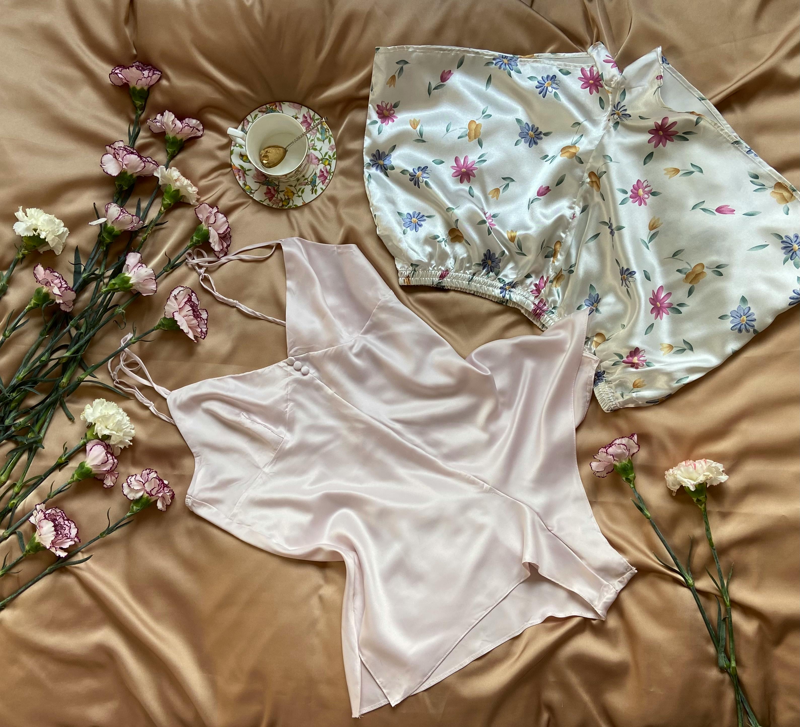 Silk teddy pajamas hot sale