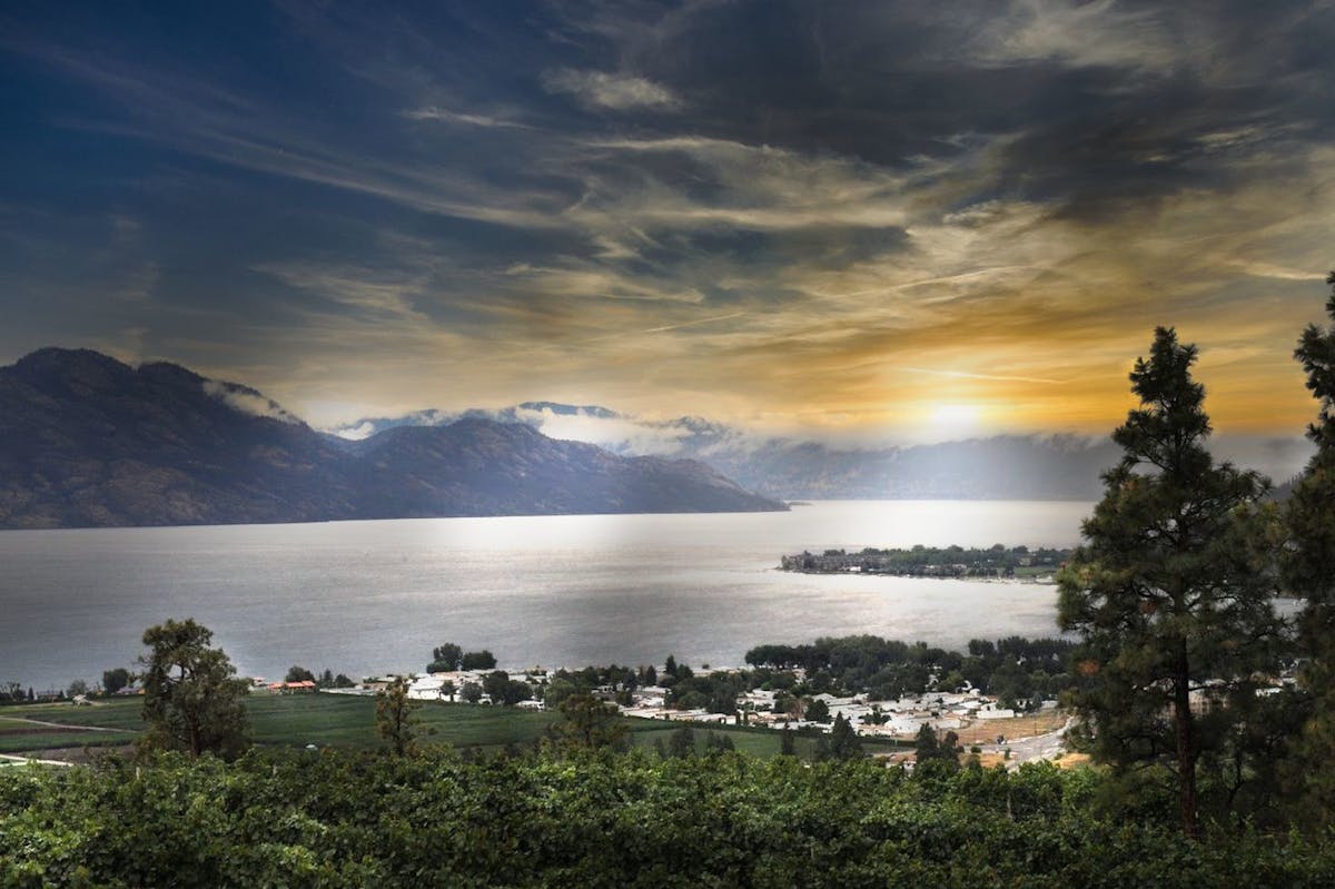 DJ performing at an outdoor party with a crowd dancing