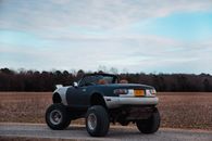 A Car with Big Wheels