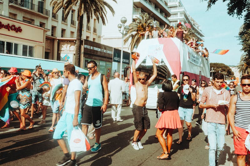 Detail of linen fabric