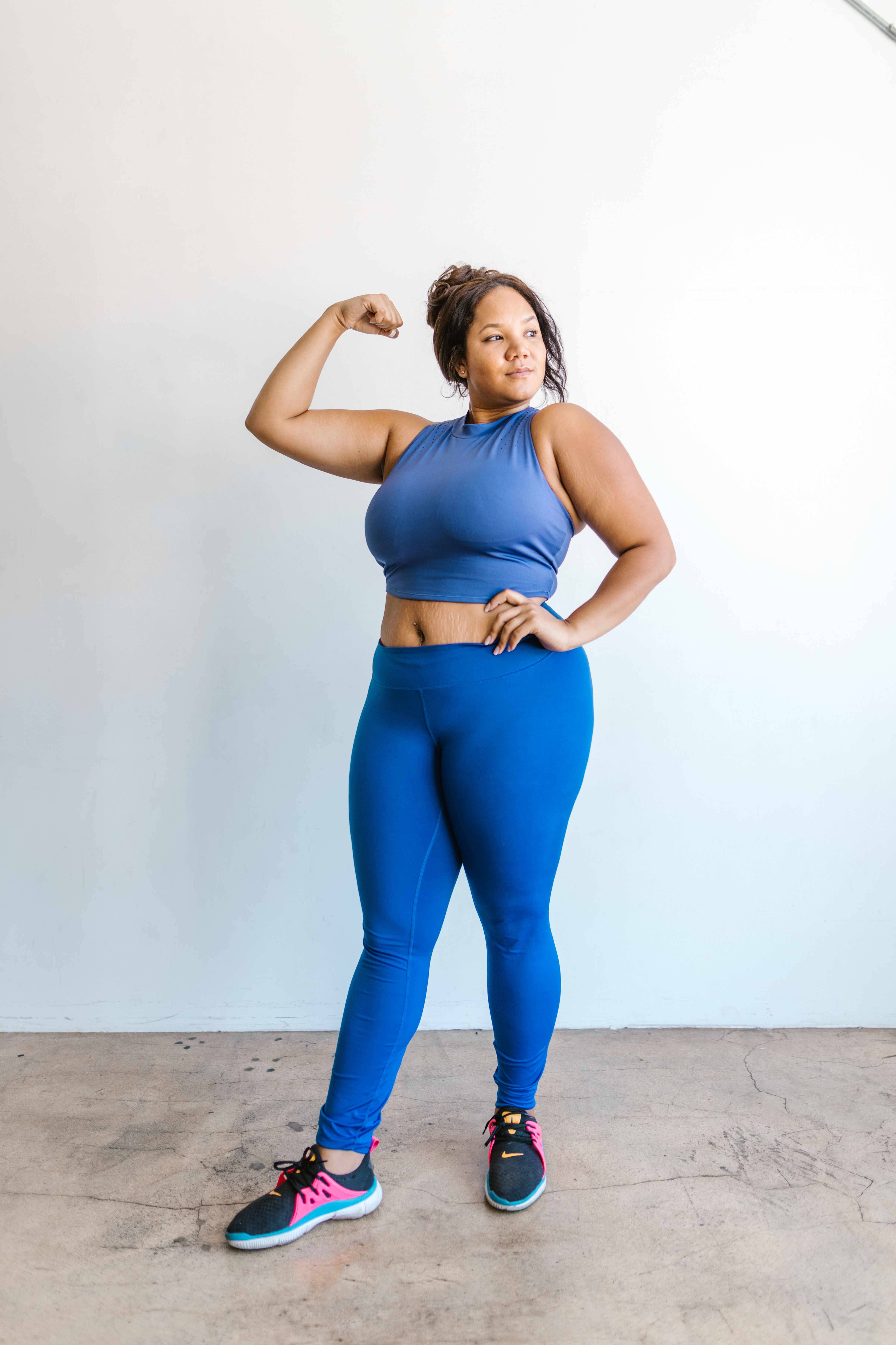 Blue Skinny Fit Women's Leggings By Being Human Clothing