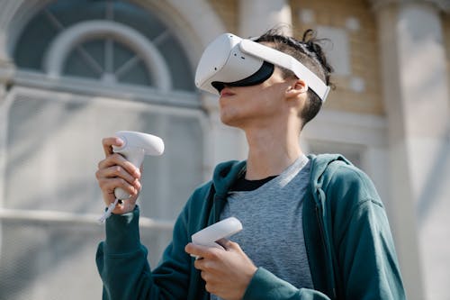 3C用品, VR, 人 的 免费素材图片