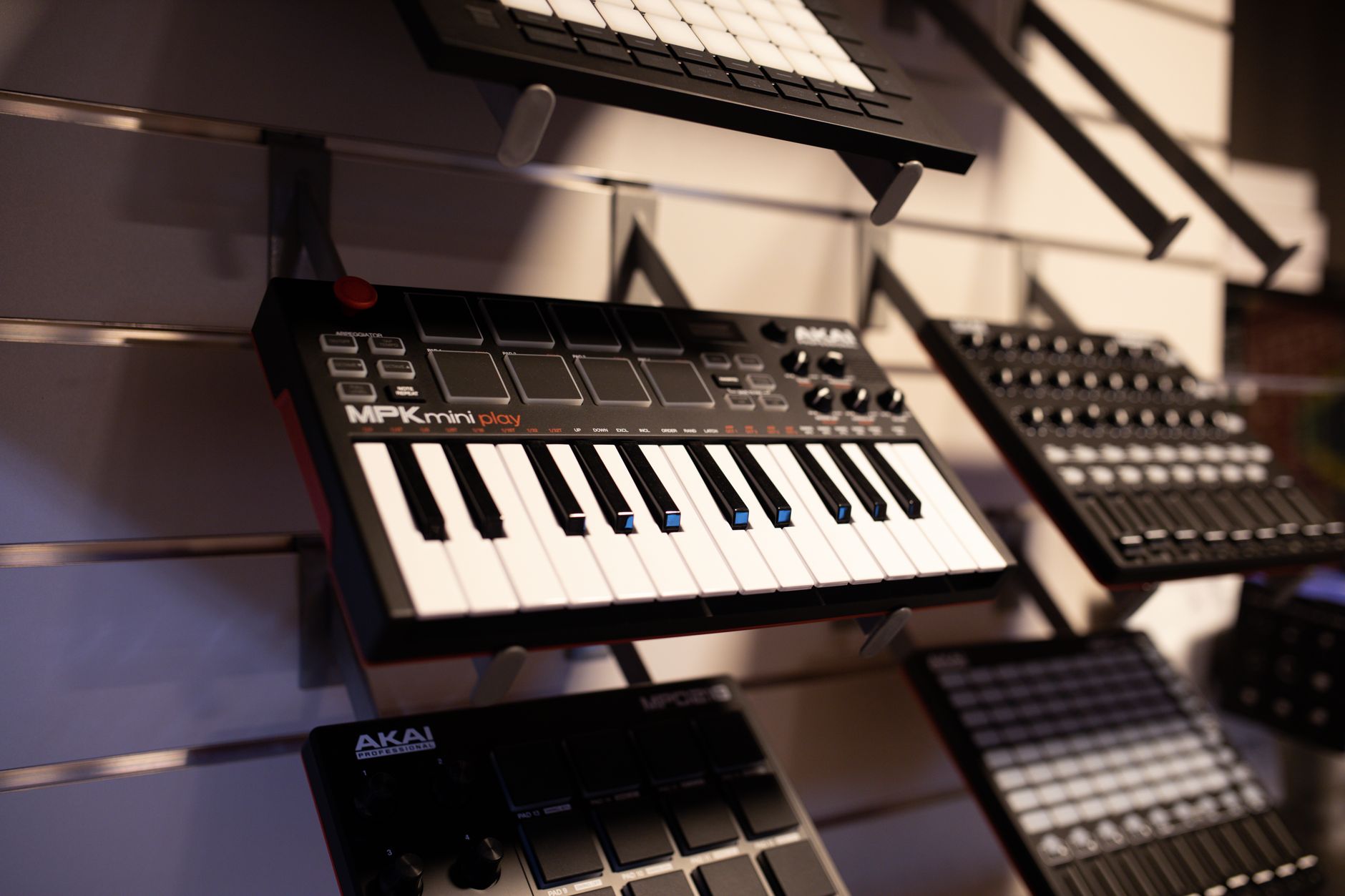 MIDI piano roll showing trap drum programming