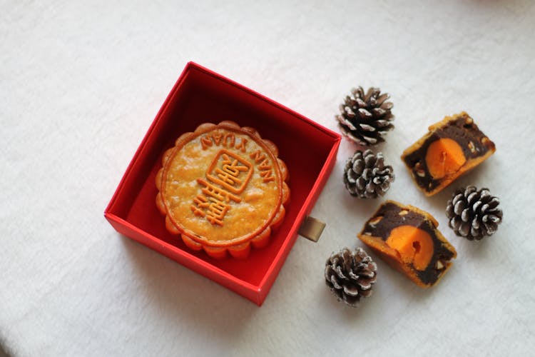 Mooncake In A Red Box