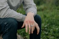 A Person with Bruised Knuckles