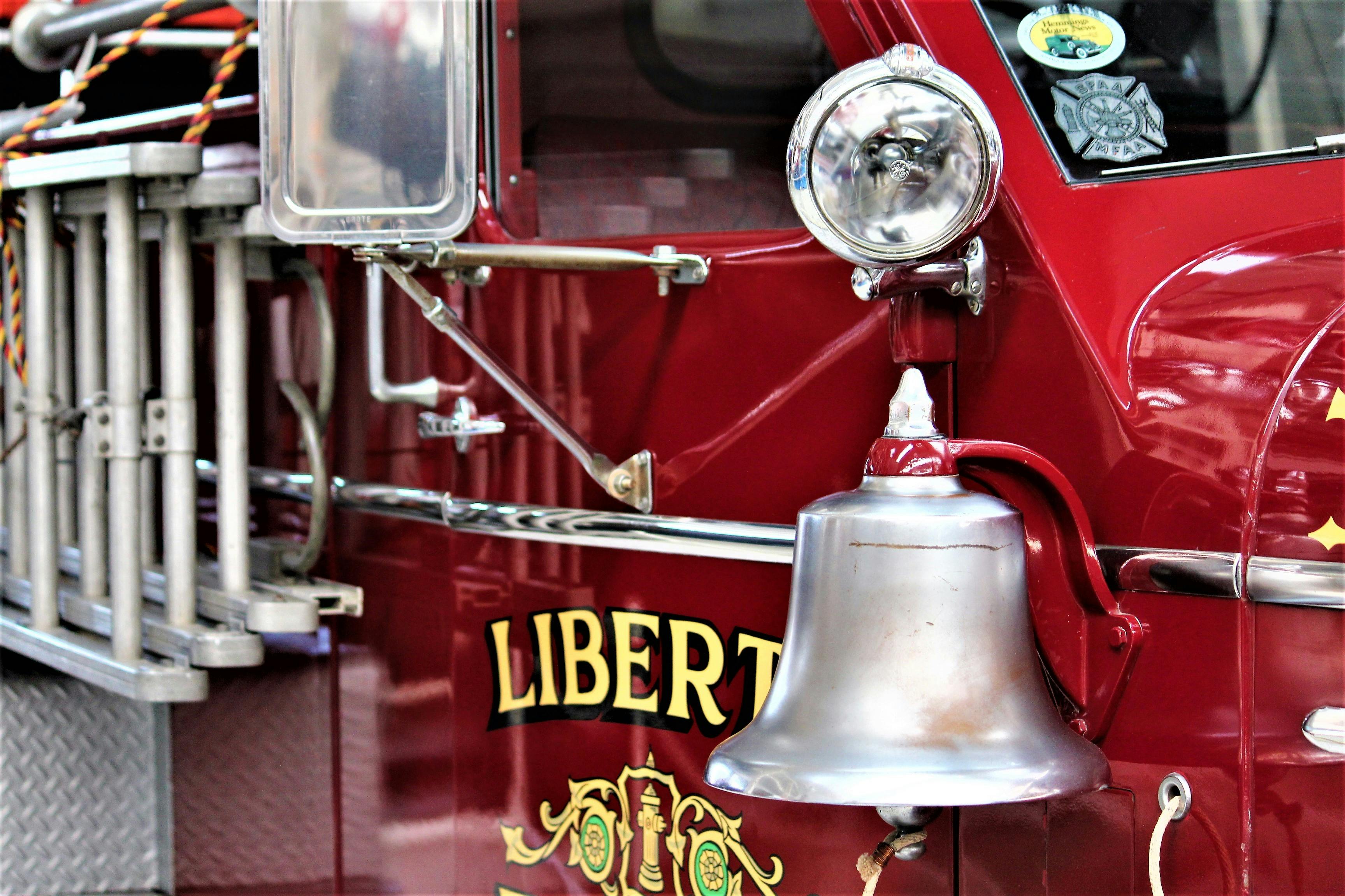 Free stock photo of extinguisher, fire department, firetruck