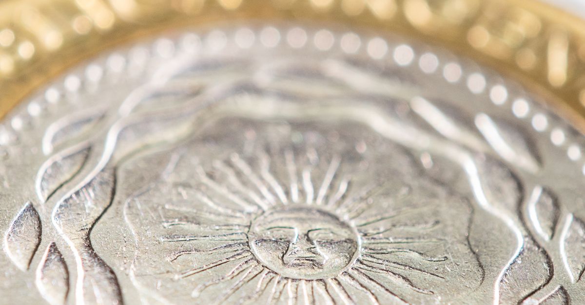 Extreme Close-up of a Coin · Free Stock Photo