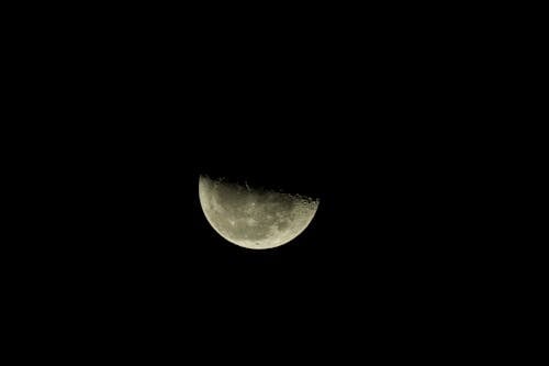 Ingyenes stockfotó csillagászat, éjszakai égbolt, félhold témában