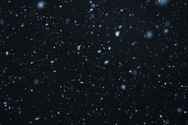 Close-up Of Stars In Black Sky