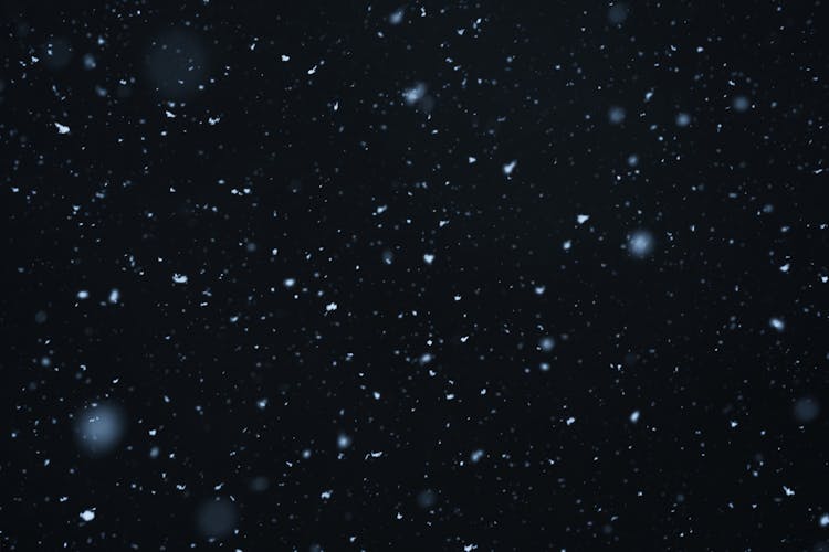 Close-up Of Stars In Black Sky